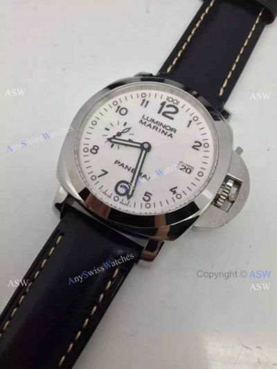 Swiss Panerai Luminor Daylight Chronograph 44 White Dial